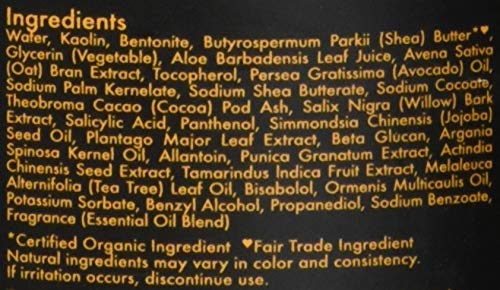 African Black Soap Clarifying Mud Mask for Acne-Prone Skin - 6 Oz