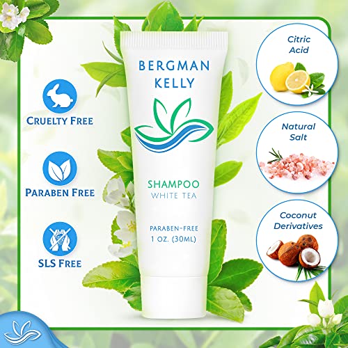 Mini Travel Shampoo & Conditioner Set - White Tea Scent 1 fl oz - 100 Pieces