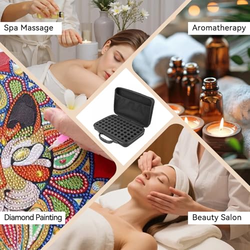 Portable Travel Cosmetic Bag with LED, 3-color Adjustable Cosmetic Organizer, Women's Cosmetic Case, Mirror Makeup Bag Case Rechargeable (Black)