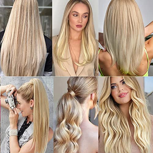 Brazilian Virgin Human Hair Body Wave Bundles 26 Inch P27/613 Honey Blonde - 3 Pack