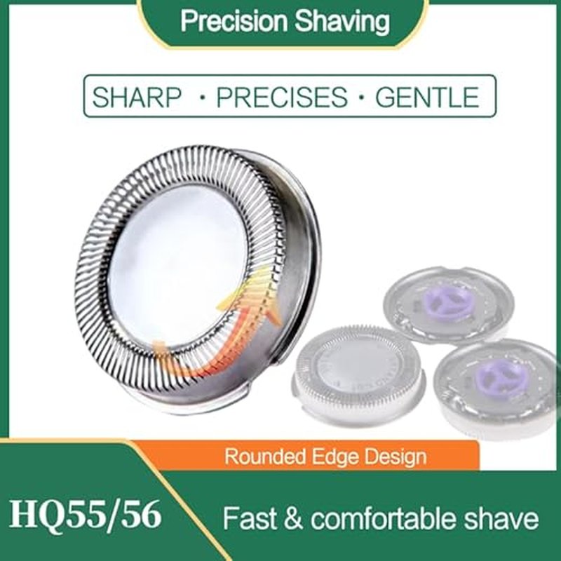 3 Set Replacement Shaver Head Blades Fit for Norelco 4604X, 4602X, 4601X, 4401LC, 4402LC, 4403LC and More, Easy-to-install Replacement Blades for Hassle-free Grooming, Men's Electric Shavers