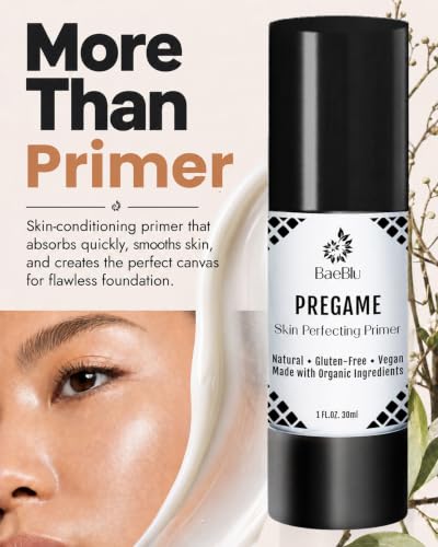 Hydrating Silicone-Free Face Primer for Flawless Makeup Base – 1 Fl Oz