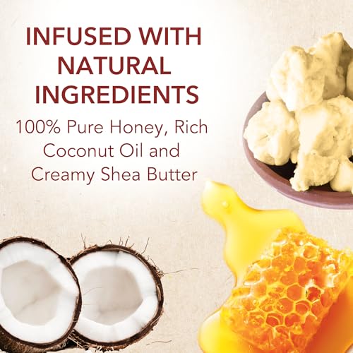 Creme of Nature Pure Honey Define Shrinkage Defense Curl Activator, Moisture-Rich Formula with Coconut Oil & Shea Butter, For Dry, Dehydrated Hair 10.5 oz