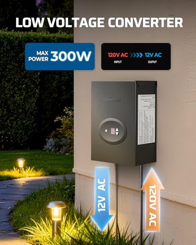 Low Voltage Landscape Transformer with Photocell - 300W