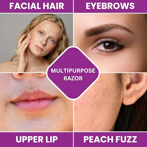 Dermaplaning Tool for Face ? Removes Peach Fuzz & Exfoliates Skin | Dermaplane Blade | Facial Razors for Women | Derma Razor | Facial Razor | Face Shaver for Women | Microblade