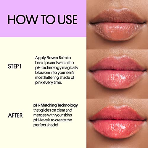 Winky Lux | Flower Balm | Pink and Purple | Color Changing Lip Balm | pH Lip Balm