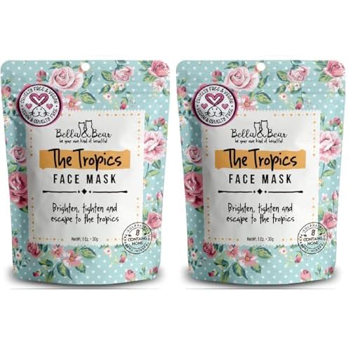 Bella and Bear Face Masks (1 oz) (Pack of 2)