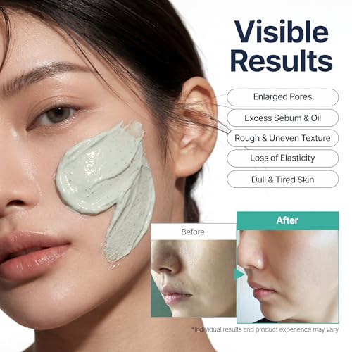 Green Mud Collagen Face Mask 3.17oz - Revitalizing Skin Care for Elasticity & Glow