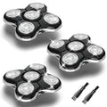 3Pack Shaver Replacement Head Compatible with Remington Balder Pro Head Shaver ModelSPR-XR7000,with 2 Sweeping Brush