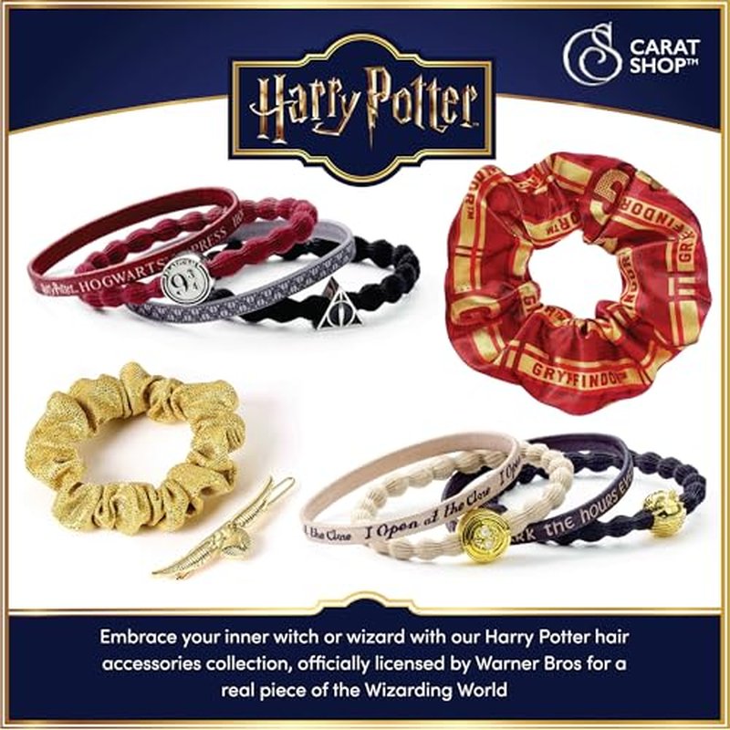 Harry Potter Golden Snitch Quidditch Hair Clip Set by The The Carat Shop