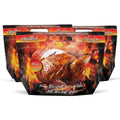 250-Pack Hot Food Takeout Bags with Anti-Fog Window & Handle – Roasted Chicken Carrier – Microwave & Heat Safe