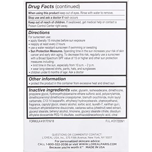 L'Oreal Paris Youth Code Dark Spot Corrector Facial Day Cream SPF 30, 1.7 Ounce