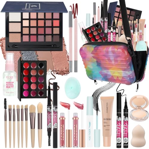 All One Makeup Kit for Teens Girls Women - Full Cosmetic Set Gift
