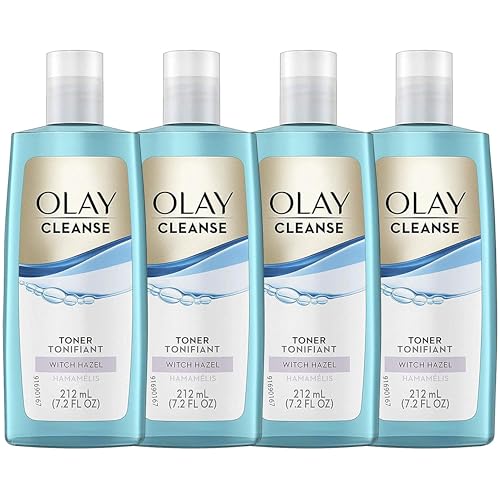 Natural Oil Minimizing Toner 7.2oz Pack of 4 - Witch Hazel for Oily Skin