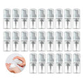 1oz/30ml Travel Foam Pump Bottle Set - 24 Refillable Clear Soap Dispensers