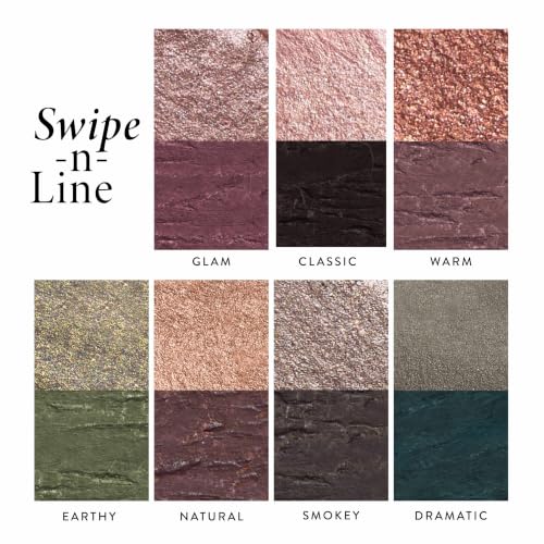 Laura Geller Swipe-n-Line Bronze/Copper Dual End Cream Eyeshadow & Eyeliner (Warm Bronze & Copper)