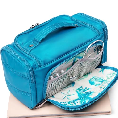 Lug Trolley Medium Cosmetic Case, SKY