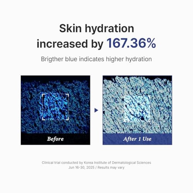 Dr.Althea Aqua Marine Watery Cream | Daily Face Moisturizer for All Skin Types | Deep Hydration Face Cream with Hyaluronic Acid | Vegan Korean Skincare, 1.69 Fl Oz