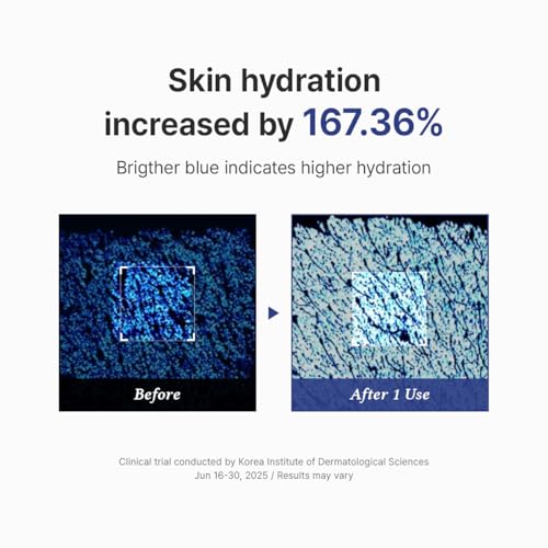 Deep Hydration Skin Care Set with Aqua Marine Cream & Serum - Korean Vegan Skincare Duo