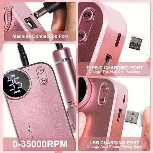 Rolybag Practice Hand for Acrylic Nails, Magnetic Nail Practice Hands, Mannequin Hand for Nails Kit for Beginners, Movable Flexible Fake Hand with 200PCS Nail Tips, Brush, File and Clipper