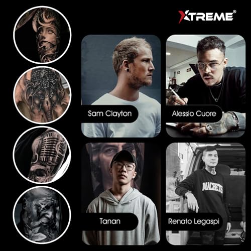 XTREME EXO White Tattoo Ink 4 oz (120 ml) High Pigment Load for Bold Highlights