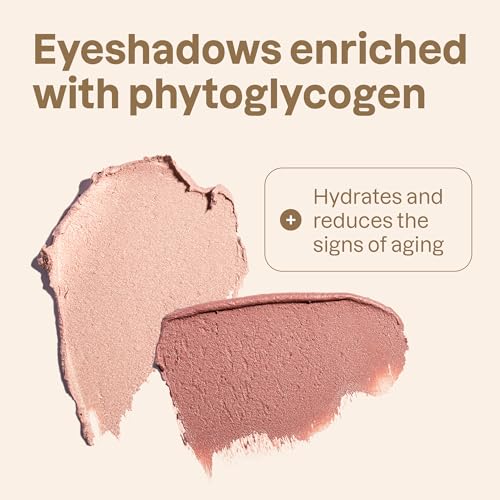 ATTITUDE Oceanly Pink Makeup Set: Mascara + Serum + Pink Eyeshadows (Vegan, EWG Verified) – 3‑Piece, Pink