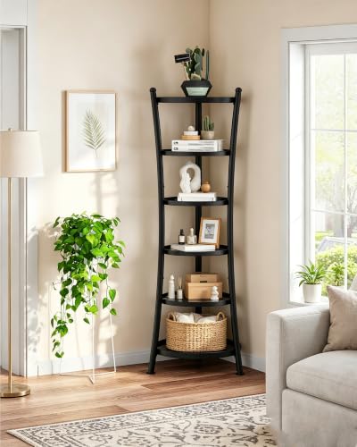 6-Tier Freestanding Pot Rack Organizer with Metal Frame and Anti-Tip Feet