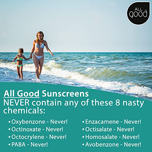 All Good Baby & Kids Mineral Sunscreen Duo SPF 50 Butter Stick & SPF 30 Lotion 2.93 oz Pack of 2