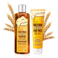 Beer Yeast Biotin Hair Shampoo & Treatment Set for Hair Growth & Thickening, 300ml + 200ml