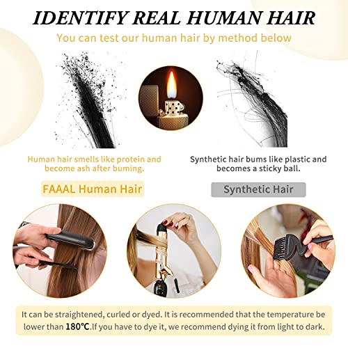 Tape in Hair Extensions Human Hair 16 Inch Light Brown 20 Pcs/50g - Remy Salon Quality