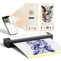 Tattoo Stencil Printer for Beginners - Matte Black, Portable Bluetooth Design