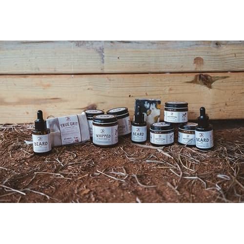 True Grit Tallow ? Beef Tallow for Skin ? John Wayne Inspired Whipped Tallow Balm ? All-Purpose Moisturizer with Bison Tallow ? Cigar and Saddle Scent ? 2.6 oz