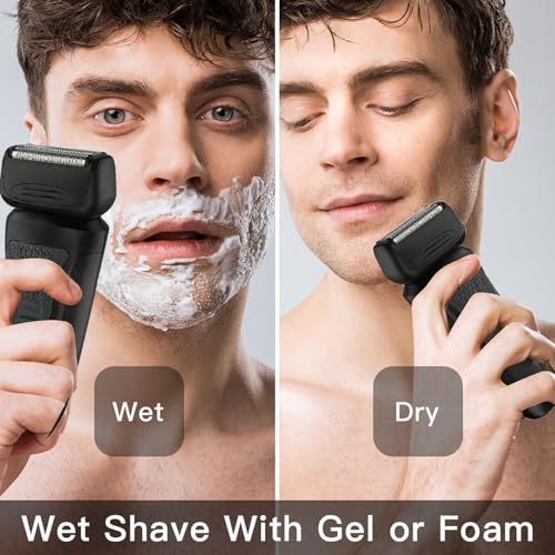 Shaver Replacement Head Compatible with Remington Foil Shaver PF7400, PF7500, and PF7600 Models (Black(1PCS))