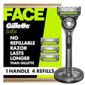 Men's Razor with 5 Blades, Exfoliating Bar & Magnetic Stand – Gillette