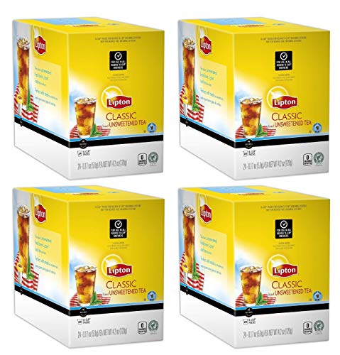 Unsweetened Iced Tea K-Cups - 96 Count | Classic Lipton Brewed Tea