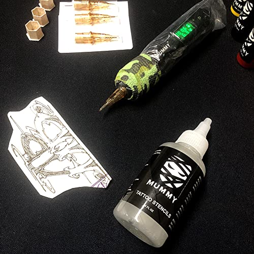 Mummy Tattoo Stencil Transfer Formula Professional Tattoo Transfer Cream for Tattoo Supplies 4oz