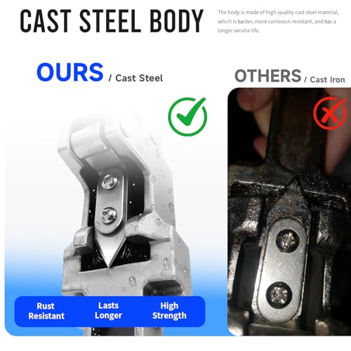 20-Inch Commercial Can Opener for Large Cans | Heavy Duty Stainless Steel, Table Mount, Cavlhils