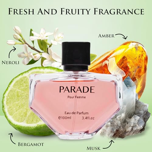Women’s Floral Amber Perfume - Long-Lasting 100ml Eau de Parfum