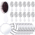 Volleyball Team Gift Set - 12 Hair Brushes & Mirrors for Girls