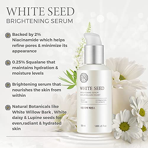 Brightening Face Serum for Skin Radiance & Moisture - 1.69 Fl Oz