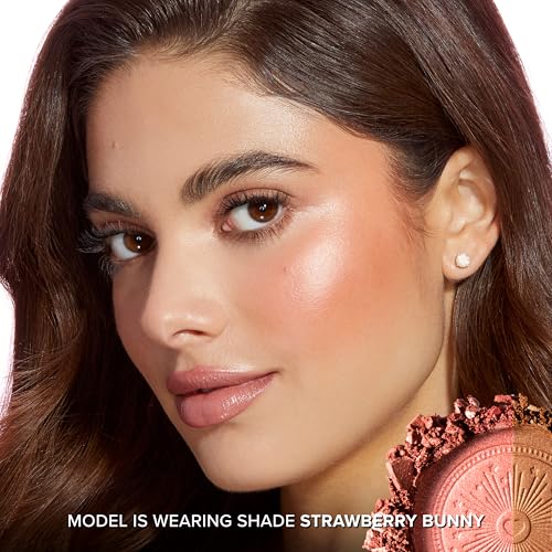 Too Faced Sun Bunny Blush & Bronzer Duo - Strawberry Bunny Variation 02 - Sheer, Luminous Face Makeup