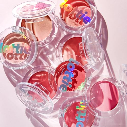 Lottie London Ombr? Blush in Haze, Lightweight & High Pigmented Powder Blusher for a Healthy Flush of Natural, Buildable Color