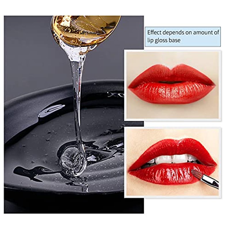Lip Gloss Base 150ML, Clear Moisturizing Versagel Base Gel for DIY Handmade Lip Gloss Lipstick, Ingredient Safety - 5.07oz (3 Pack x 50ML)