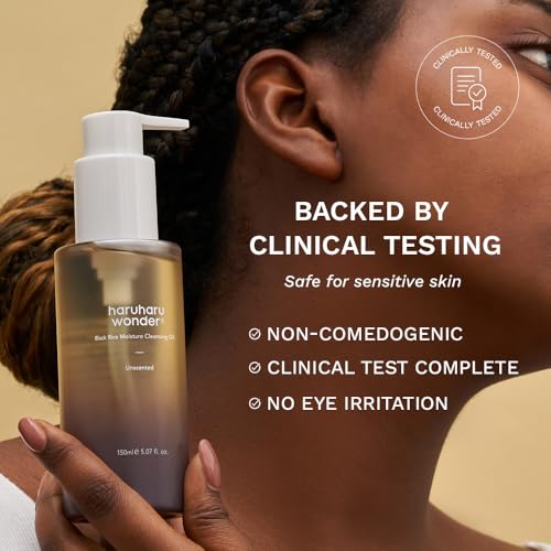 Black Rice & AHA Cleansing Oil & Gel Duo Set for Double Cleansing & Exfoliation