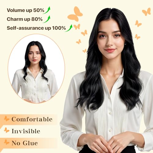 Clip-in Hair Extensions Long Straight 85g 10 Inch Dark Auburn #33 - Remy Human Hair