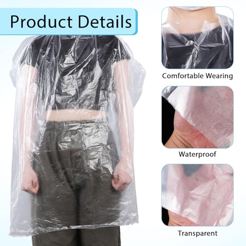 Disposable Hair Salon Capes 48x36 Inch Waterproof Barber Aprons Pack of 200