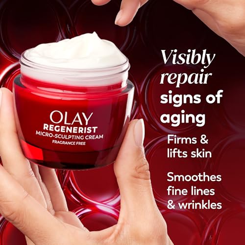 Olay Regenerist Micro-Sculpting Face Moisturizer Fragrance-Free 2.6oz