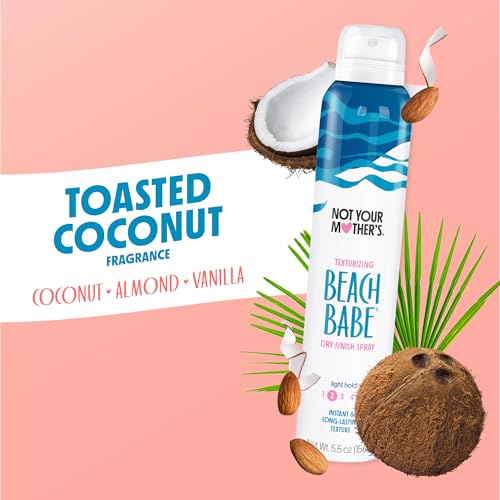 Not Your Mother's Beach Babe Texturizing Dry Finish Spray (2-Pack) - Add Instant, Buildable Texture to Dry Hair - Essentials for All Hair Types
