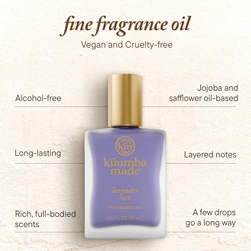 Kuumba Made Lavender Lace Fragrance Oil Roll-On - 0.5 Fl Oz, Alcohol-Free