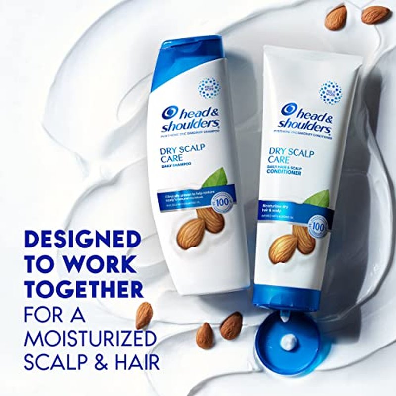 Head & Shoulders Dry Scalp Care Daily-Use Anti-Dandruff Paraben Free Conditioner, 10.9 Fl Oz